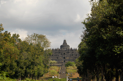 the borobudur