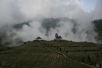 Amazing views at Dieng