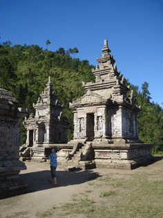 One of the nine temples of Gedong Songo